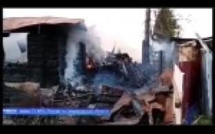 В Решетах пожар уничтожил частный дом