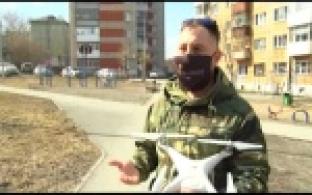 Активисты "Города чемпионов" раздавали многоразовые маски