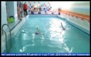 Соревнования по плаванию провели активисты "Города чемпионов"