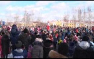 Первоуральцы широко отметили Масленицу