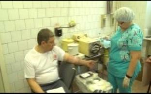 Первоуральские энергетики сдали кровь