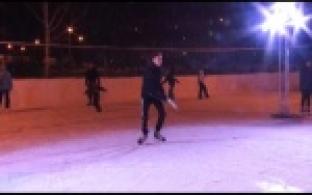 Первоуральцы сыграли в теннис на льду