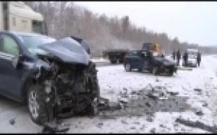 ДТП в районе горы Волчиха