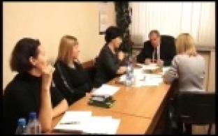 Приём замминистра социальной политики области