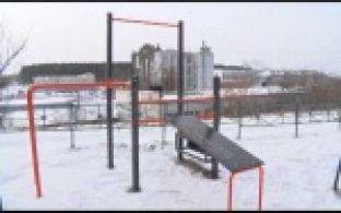 Новые спортивные площадки установили общественники