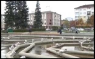 Первоуральский фонтан готовят к зиме