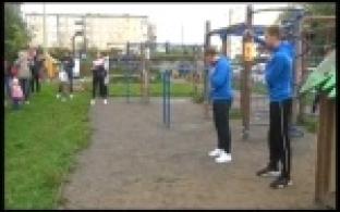 Спортивная зарядка от хоккеистов