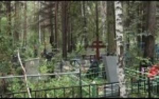 Свалки на кладбище в Талице