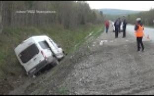 ДТП с пассажирским микроавтобусом из Уфы