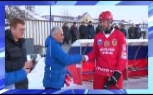 Поздравили хоккеистов с бронзой чемпионата