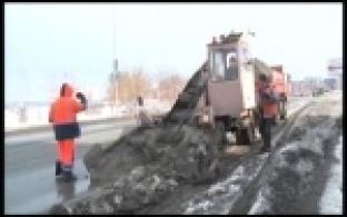 Уборка дорог от снега