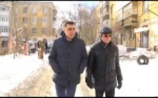 Рейд по уборке снега во дворах