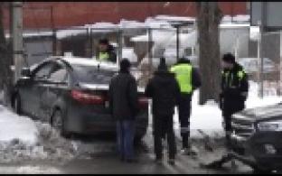 ДТП с участием трех автомобилей