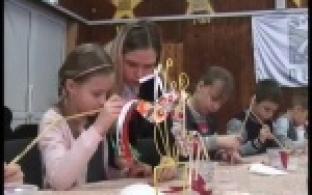 Школьников познакомили с техникой декупажа