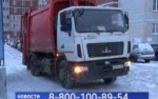Как вывозили мусор в новогодние каникулы