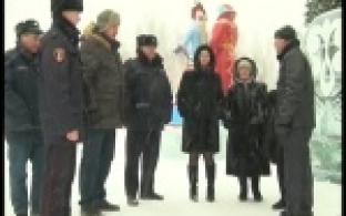 Проверка ледового городка