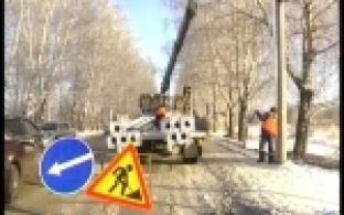 Два километра освещенной дороги