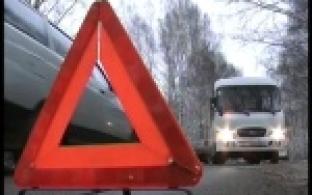 На Динасовском шоссе столкнулись два автобуса