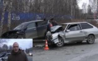 В микрорайоне Талица серьезное ДТП