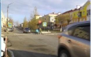 В центре Первоуральска сбили человека