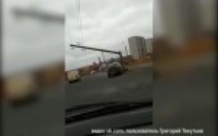 Динасовцы остались без электричества из-за дорожной аварии