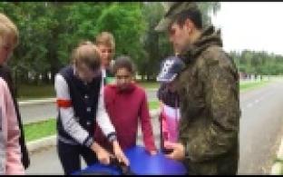 Военно-спортивная игра в Гагаринском