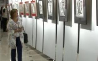 Виталий Волович показал свою графику первоуральцам