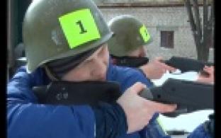 «Веселые старты» на военный лад