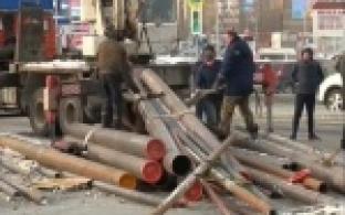 Транспортный коллапс в разгар рабочего дня