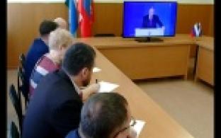 Первоуральские депутаты слушали Президента