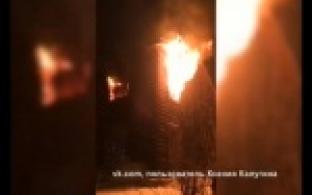 На Хромпике горел еще один барак