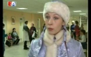 Инспекторы переоделись в новогодних персонажей