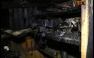 Эвакуировали жильцов из-за пожара в подвале
