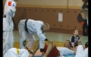 Мишель Ван Райт провел тренировку для борцов