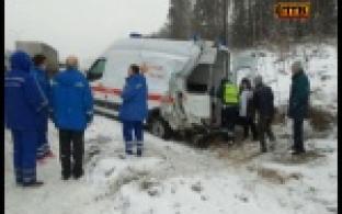 В ДТП попала скорая с пациентом