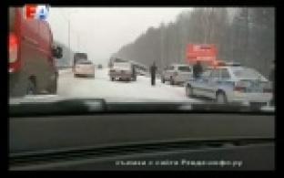 Коллапс на трассе Пермь-Екатеринбург