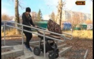 Новые тротуары и лестничные марши