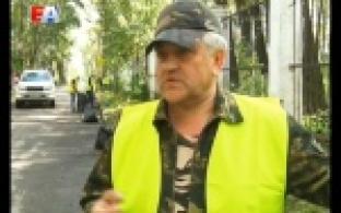 Чистым стал парк у ДК Ленина