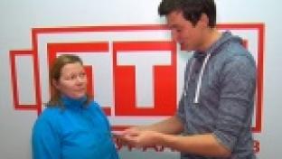 Телеканал "ПТВ" продолжает дарить призы за новости от зрителей