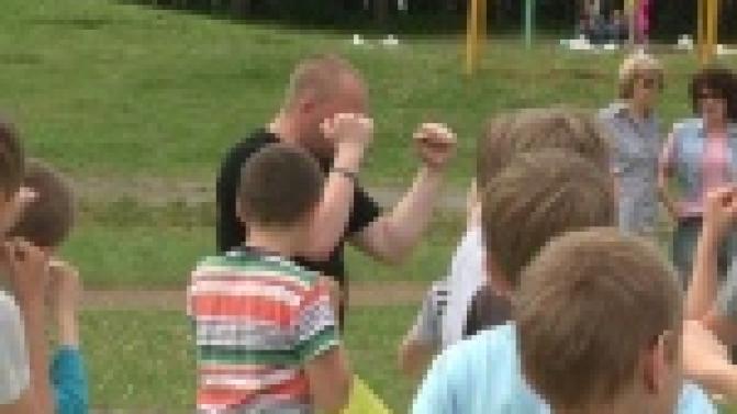 Тренировка с чемпионом теперь и под открытым небом