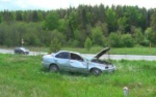 Крупное ДТП произошло сегодня на 9 километре трассы Первоуральск - Шаля