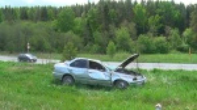 Крупное ДТП произошло сегодня на 9 километре трассы Первоуральск - Шаля