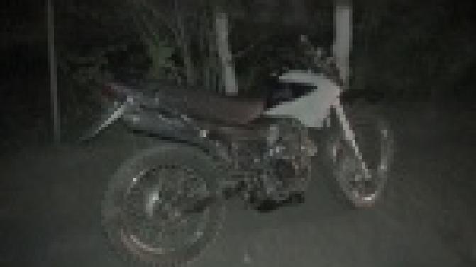 Мотоциклист пострадал в результате аварии