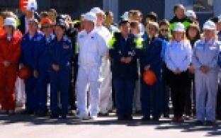 В небо Первоуральска запустили почти сотню воздушных шаров