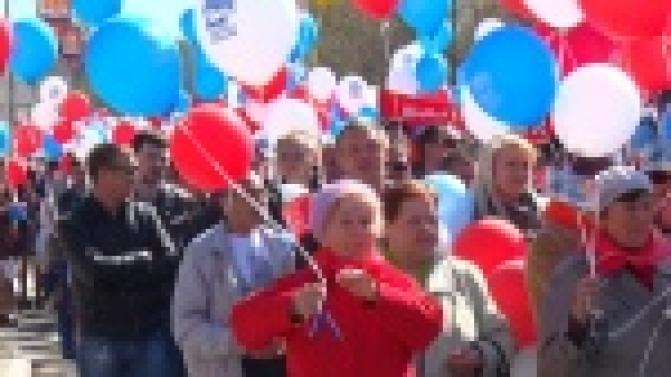 Горожане отметили первомайские праздники