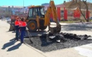 Сухая погода дала старт к очередному этапу ремонта городских дорог