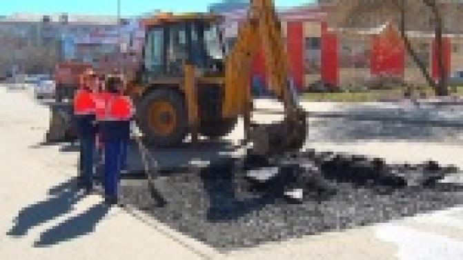 Сухая погода дала старт к очередному этапу ремонта городских дорог