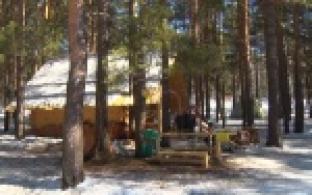 Мини танкодром и макеты российской бронетехники