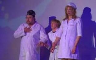 Театральную постановку представили на суд зрителей общественники из благотворительного фонда