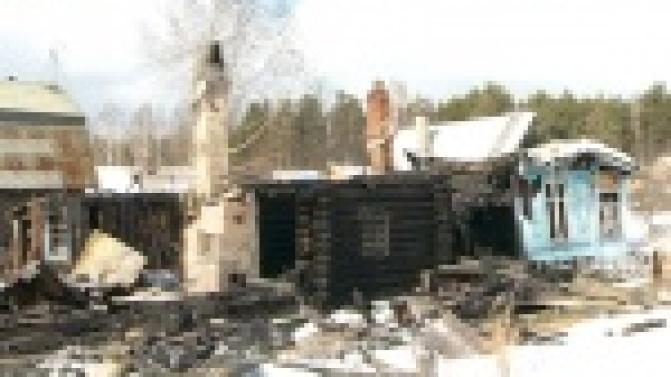 Пожар унес жизнь человека